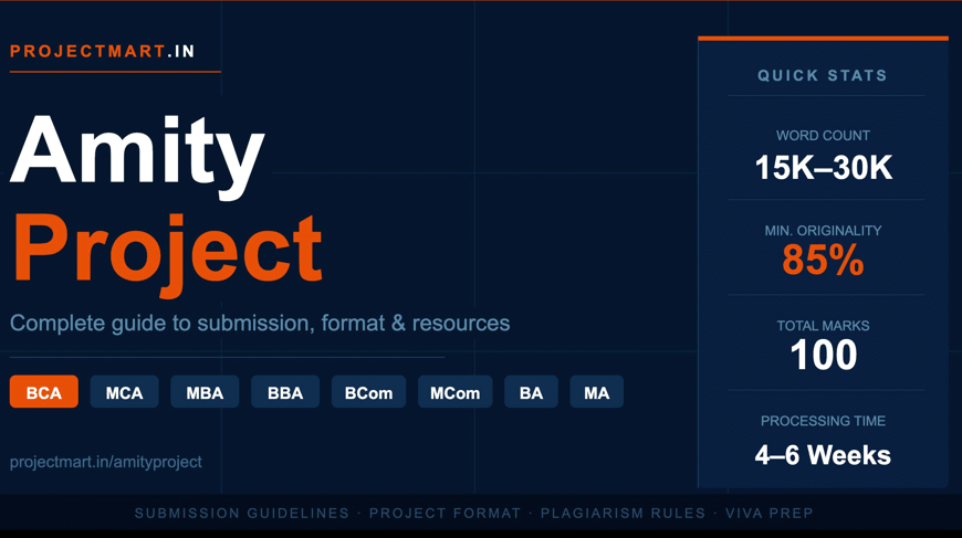 Amity Project: The Student's Playbook for Finishing Strong