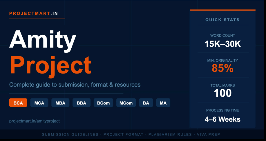 Amity Project: The Student's Playbook for Finishing Strong