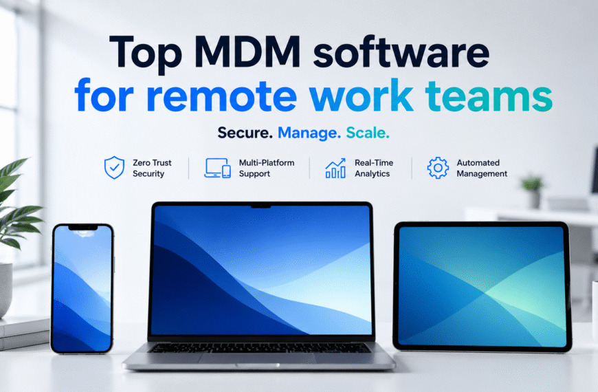 Top MDM software for remote work teams