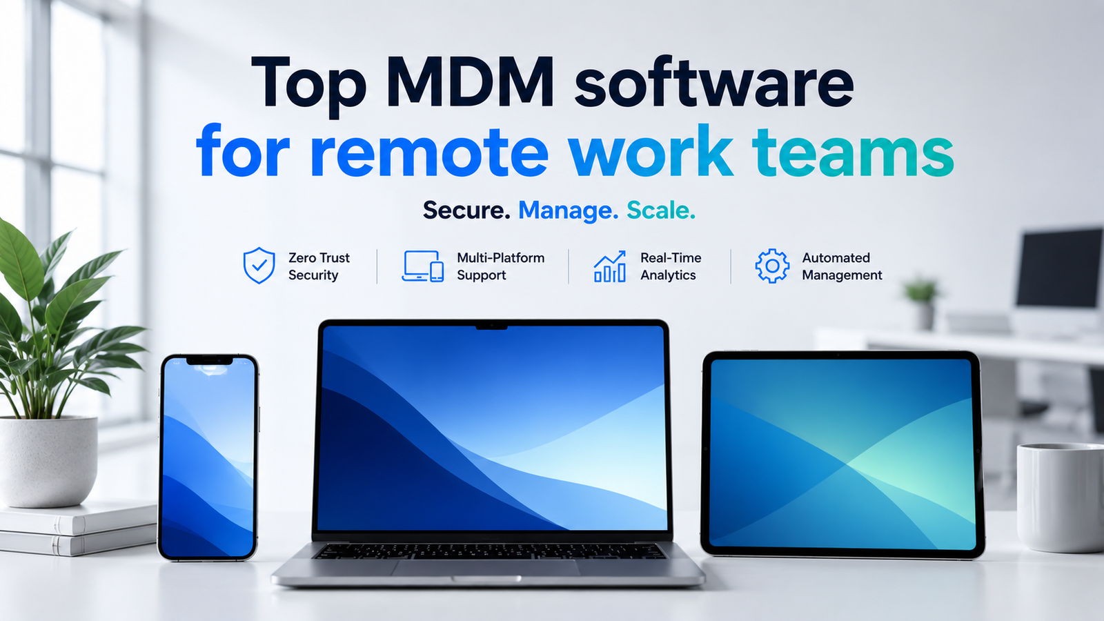 Top MDM software for remote work teams