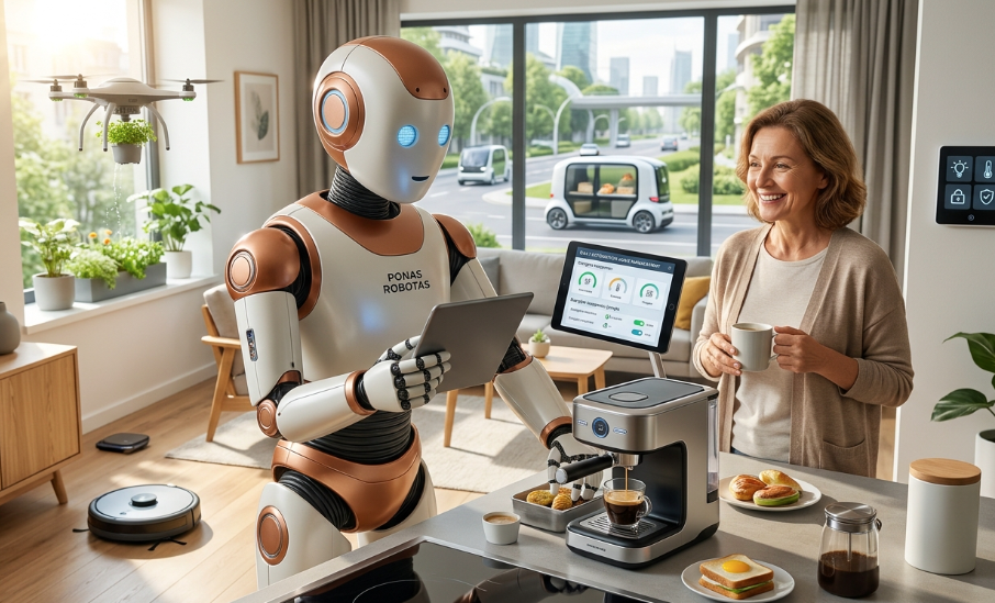 Ponas Robotas USA: Smart Home Helpers Arrive