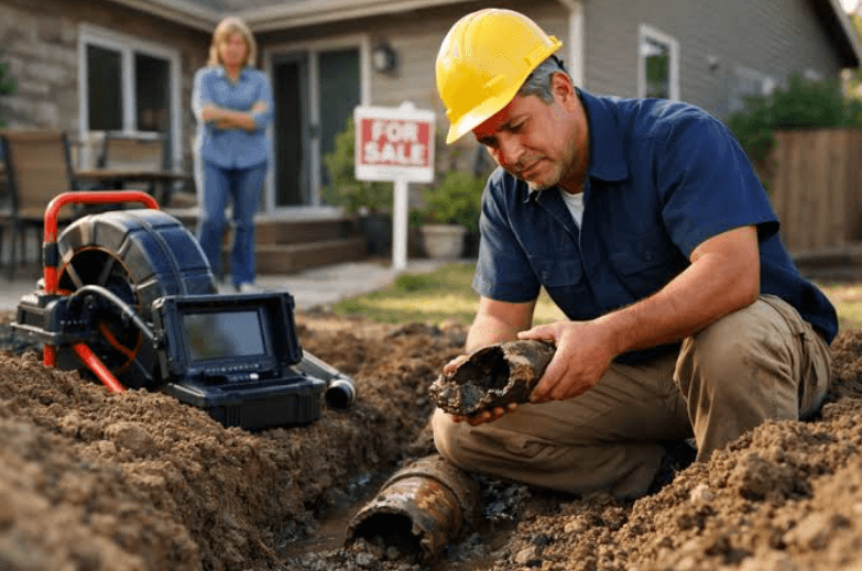 Three Mistakes Sellers Make When a Sewer Scope Fails Before Closing