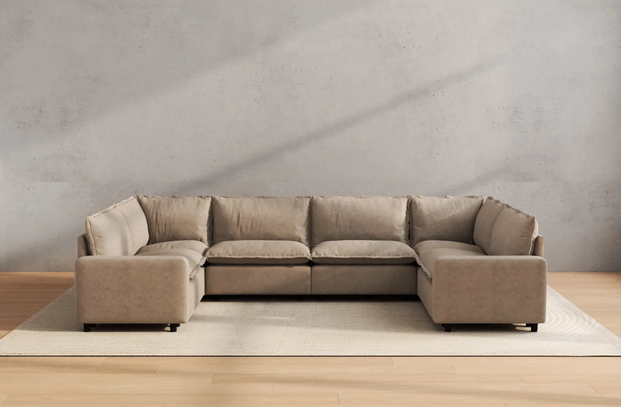 Modular Sectional Sofa for Flexible Living Spaces