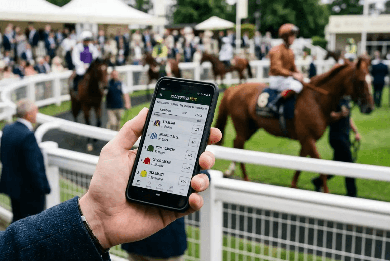 Racecard discipline for mobile betting app screens